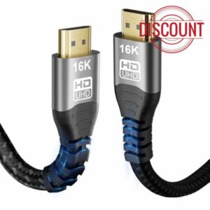 CAKOBLE HDMI 2.2 Cable 1.5m | 96Gbps Ultra High Speed HDMI Cable