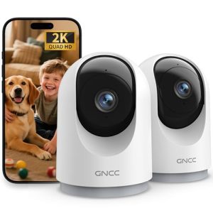 2-Pack CCTV Cameras House Security WiFi