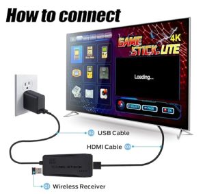 Wireless Retro Game Stick with 20