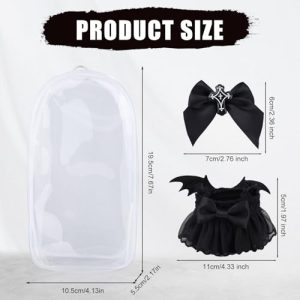 Halloween Devil Costume & Doll Protective Case for 15cm/17cm Toy Figure Decoratio