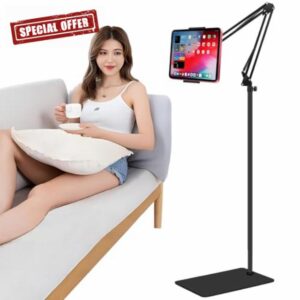 Tablet Floor Stand with Double Weight Base