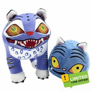 MEOAlBkey Tiger Plush Toy Set