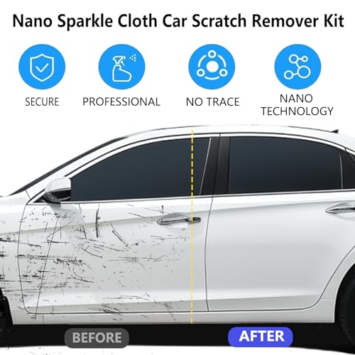 Car Scratch Remover Kit for Car Paint Scratch Repair