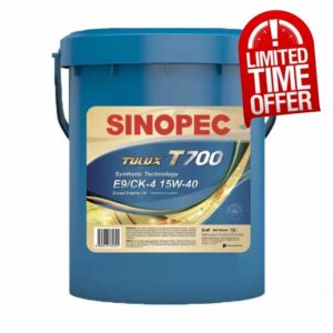 T700 CK4 E9 15W40 Synthetic Diesel Engine Oil 18 litres