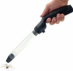 HowseHold Spider Catcher Vacuum Long 43cm Handle Battery Operated Handheld Insect Bug