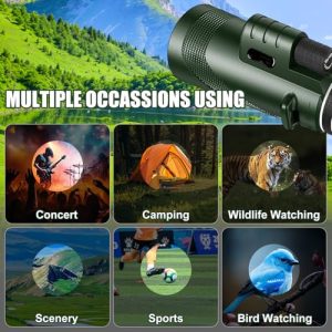 High Powered HD BAK4 Prism with Phone Adapter Tripod