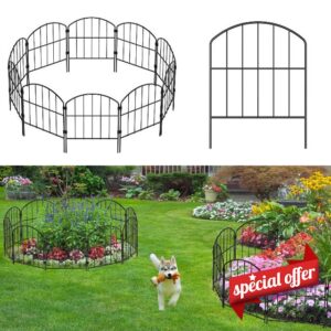 LIANTRAL Decorative Garden Fence Fencing 10 Panels