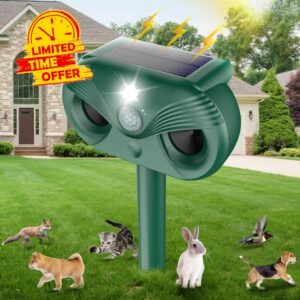 Solar Cat Repellent for Gardens UK