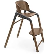 Portable baby crib with black mesh sides and gray padded bottom. Compact design with elevated sleeping area and sturdy frame for travel or home use.