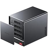AOOSTAR R7 NAS Mini PC 2Bay,Desktop mini-nas Computer with ryzen 7 5825u 16G DDR4 512G(up to 40TB...