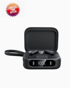 soundcore P41i by Anker Adaptive Noise Cancelling Earbuds with Portable Phone Charger (Built-in USB-C Cable)