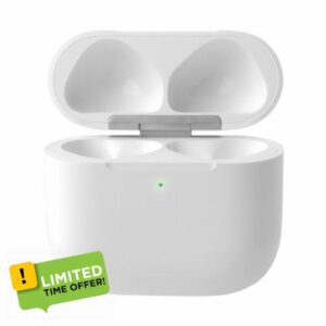 Wireless Charging Case Compatible with Air Pods 4 rd Charging Case Replacement for Air Pod 4 Gen Generation Charger Cases with Bluetooth Sync Pairing Button