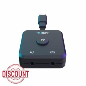 Voicemod Key - VMKey Real-Time Live AI Voice Changer and Soundboard for Game Consoles Compatible with PS5