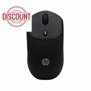HP 400 Quiet Wireless Mouse – Dual Bluetooth and USB 2.4GHz | 24 Month Battery | Silent Clicks | Soft Touch | 2D scroll wheel | Up to 6000 adjustable DPI | Black