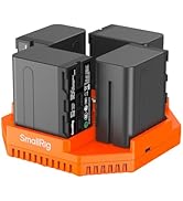 SMALLRIG NP-F550 Battery 3500mAh Replacement Battery for Sony NP-F550 F570 F750 F770 F950 F960 F9...