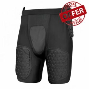 Topeter 5-Pad Football Girdle with Hip Thigh & Tailbone Protection