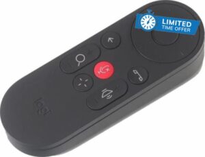 Logitech 952-000057 Rally Bar Remote Control with Magnetic Base – Control Camera Pan