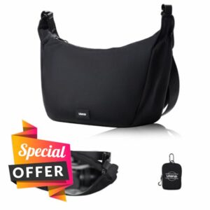 ULANZI Camera Shoulder Bag Camera Bag Sling Bag Stylish with Dividers Lightweight Storage Bag for DSLR Camera Accessories Travel Outdoor Photography Bag