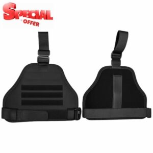 2 Pcs Tactical Shoulder Pads With Adhesive