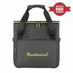 Ronyme Vinyl Record Storage Bag LP Record Case with Lid Album Collection Storage Case