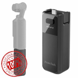 Maectech Fast Charging Battery Handle for Osmo Pocket 3 Accessories for Pocket 3 Battery Grips with Original Factory Battery Cells