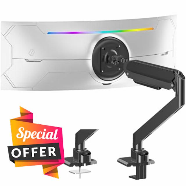 ELIVED Ultrawide Monitor Arm for Max 49 Inch Screen