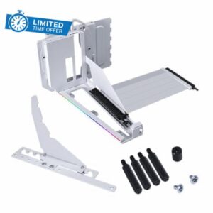 Lian Li ATX PC Case Multi-Directional 4 Slots Vertical GPU Kit V3 - Premium Gen 5 Riser Cable PCI-E 5.0 x16-155mm