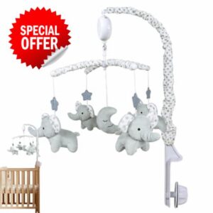 Baby Crib Mobile Girls – Plusies Rotating Toy