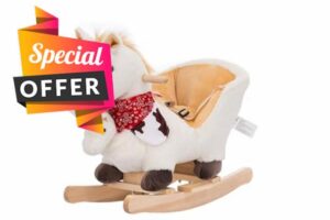 NINODOVAE Kids Rocking Horse horse