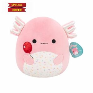 Squishmallows Original 12-Inch Archie the Pink Axolotl | Collectable Cute Plush Toy