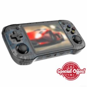 R46H Retro Handheld Game Console with 4.5 Inch HD IPS Display