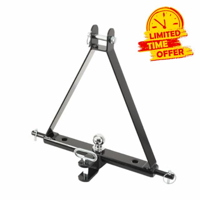 TABODD 3 Point Drawbar Trailer Hitch