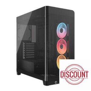 CORSAIR FRAME 4500X LX-R RGB LINK Panoramic Glass Mid-Tower PC Case – InfiniRail Mounting System