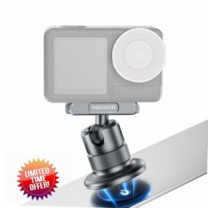 NEEWER Magnetic Camera Mount Compatible with DJI Osmo Action 5 Pro/4/3