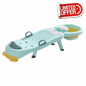 Kids Shampoo Chairs - Foldable Childrens Seat for Easy Hair Washing
