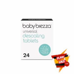 Baby Brezza Universal Descaling Tablets – 24 Pack – Safe & Effective Limescale Remover for Baby Brezza Machines – Non-Toxic