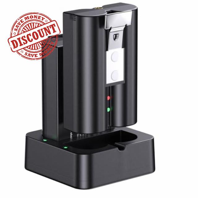 2 Pack Rechargeable Doorbell Battery with Charger Station for Ring Video Doorbell 2/3/3Plus/4