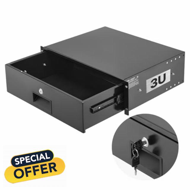 VEVOR 3U Rack Mount Drawer