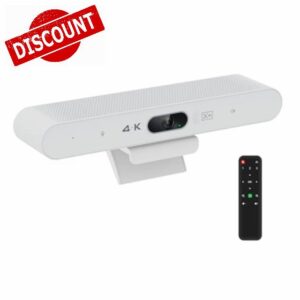 TOALLIN 4K Conference Camera with Mic and Speaker