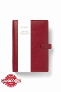 Filofax Finsbury Personal Organiser - Scarle
