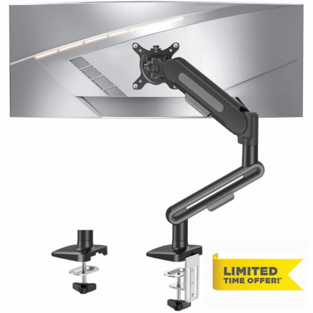 ELIVED Single Monitor Desk Mount for 13-34 inch Screens