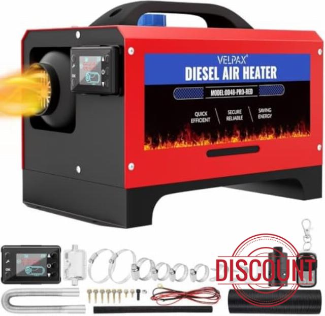 VELPAX 12V 8KW Diesel Air Heater