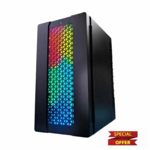 Gaming Mini Fridge 10L With Remote Controlled LED Lights - Small Fridges For Bedrooms With Thermoelectric Cooling Removable Shelf Quiet Operation Eco Friendly Mini Drinks Fridge