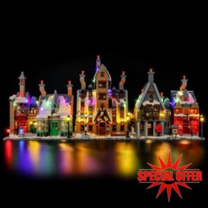 BRIKSMAX 2.0 Light Kit Compatible with Lego Harry Potter Hogsmeade Village Collectors' Edition 76457 Building Sets- LED Lighting Kits (Accessories Only)