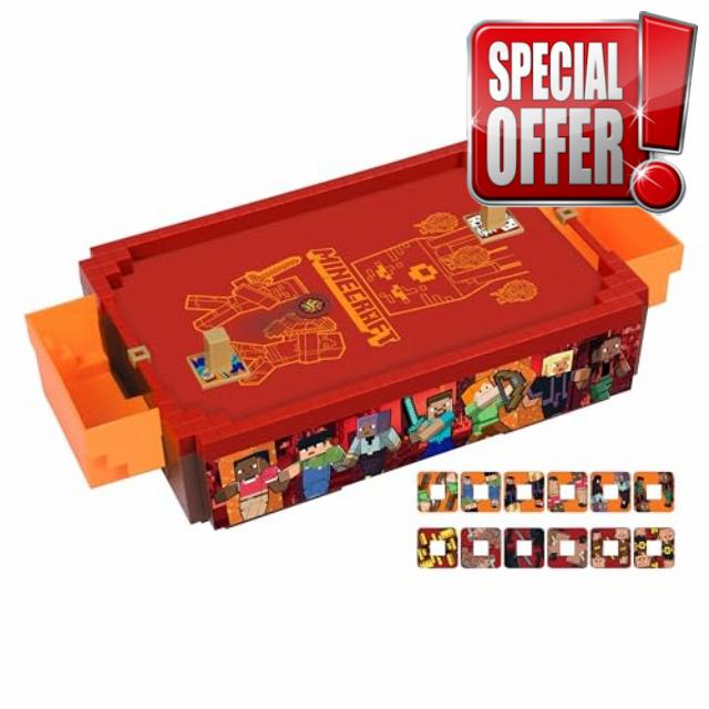 Ambassador x Minecraft - The Nether - Mini Series - Arcade Air Hockey Table