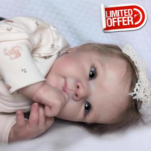 Zero pam Reborn Baby Dolls Silicone Full Body Girl