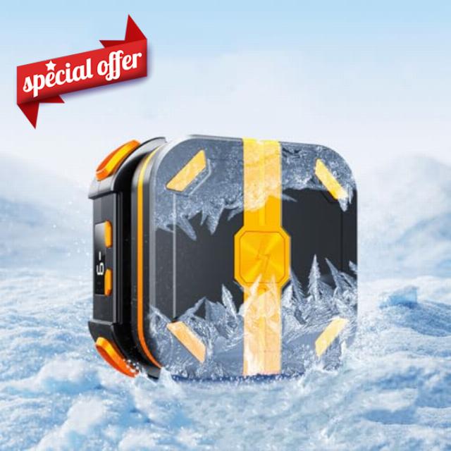 ALFOINE Magnetic Mobile Phone Cooler: Semi-Conductor Phone Cooling Fan with Rechargeable Battery