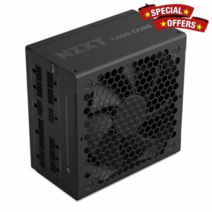 NZXT C850 Gold Core - 850W ATX 3.1 Power Supply - 80 PLUS Gold - Cybenetics Platinum - Fully Modular - PCIe 5.1 600W 12V-2x6 - Zero RPM Fan - 105°C Capacitors - Black