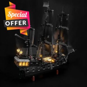 LED Lighting Kit for Lego 10365 Captain Jack Sparrow's Pirate Ship - Custom Lights to Mount