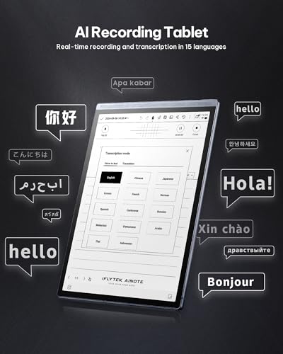 8.2-inch AI Note-Taking Tablet Writing Paper Tablets